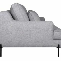 Canapé Design 4 Places En Tissu Gris Chiné Et Métal Noir PUCHKINE -Canapé Soldes canape design 4 places en tissu gris chine et metal noir puchkine 51769 6258312473b36 1200 675