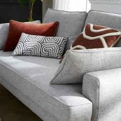 Canapé Design 4 Places En Tissu Gris Chiné Et Métal Noir PUCHKINE -Canapé Soldes canape design 4 places en tissu gris chine et metal noir puchkine 51769 63d0ef2a2743f 1200 675