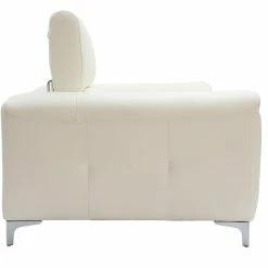 Canapé Design Avec Têtières Ajustables 2 Places Cuir Blanc Cassé Et Acier Chromé NEVADA -Canapé Soldes canape design avec tetieres ajustables 2 places cuir blanc casse et acier chrome nevada 23189 5f58cd98cfa5e 1200 675