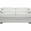 Canapé Design Avec Têtières Ajustables 2 Places Cuir Blanc Et Acier Chromé EWING -Canapé Soldes canape design avec tetieres ajustables 2 places cuir blanc et acier chrome ewing 23223 62fdfd0ac6fa8 1200 675