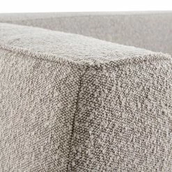 Canapé Scandinave 2-3 Places En Tissu Effet Laine Bouclée Taupe Et Bois Clair MORRIS -Canapé Soldes canape scandinave 2 3 places en tissu effet laine bouclee taupe et bois clair morris 51798 6283931310a8d 1200 675