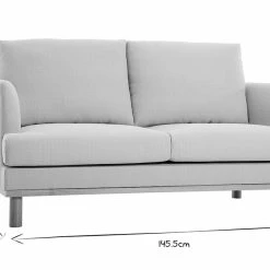 Canapé Scandinave 2 Places En Tissu Beige Et Bois Clair HOBART -Canapé Soldes canape scandinave 2 places en tissu beige et bois clair hobart 51570 6272331c6a524 1200 675