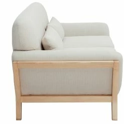Canapé Scandinave 2 Places En Tissu Beige Et Bois Clair YOKO -Canapé Soldes canape scandinave 2 places en tissu beige et bois clair yoko 50353 619f77eaec3d1 1200 675