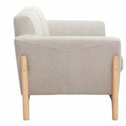 Canapé Scandinave 2 Places En Tissu Effet Velours Texturé Beige Et Bois Clair ASAKO -Canapé Soldes canape scandinave 2 places en tissu effet velours texture beige et bois clair asako 52050 63370229c2b1c 1200 675