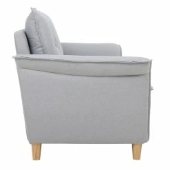 Canapé Scandinave 2 Places En Tissu Gris Clair Et Bois Clair CLIFF -Canapé Soldes canape scandinave 2 places en tissu gris clair et bois clair cliff 46525 5d67c754032a2 1200 675