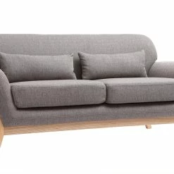 Canapé Scandinave 2 Places En Tissu Gris Et Bois Clair YOKO -Canapé Soldes canape scandinave 2 places en tissu gris et bois clair yoko 43552 5bc4a3d689348 1200 675