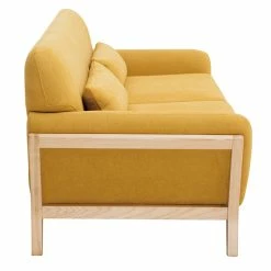 Canapé Scandinave 3 Places En Tissu Effet Velours Jaune Moutarde Et Bois Clair YOKO 12 Canapé Scandinave 3 Places En Tissu Effet Velours Jaune Moutarde Et Bois Clair YOKO -Canapé Soldes canape scandinave 3 places en tissu effet velours jaune moutarde et bois clair yoko 50350 619faf905252a 1200 675