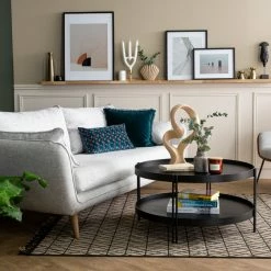 Canapé Scandinave 3 Places En Tissu Gris Clair Chiné Et Bois Clair CREEP -Canapé Soldes canape scandinave 3 places en tissu gris clair chine et bois clair creep 47210 600ff00c94b77 1200 675