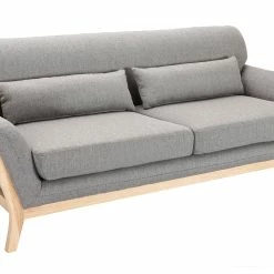 Canapé Scandinave 3 Places En Tissu Gris Et Bois Clair YOKO -Canapé Soldes canape scandinave 3 places en tissu gris et bois clair yoko 40802 5bb3741fb6ea1 1200 675