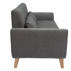 Canapé Scandinave 3 Places En Tissu Gris Foncé Et Bois Clair EKTOR -Canapé Soldes canape scandinave 3 places en tissu gris fonce et bois clair ektor 50919 61adfb8f7b5e1 1200 675