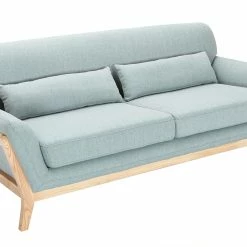 Canapé Scandinave 3 Places En Tissu Vert Lagon Et Bois Clair YOKO -Canapé Soldes canape scandinave 3 places en tissu vert lagon et bois clair yoko 40800 5bbcc61bf3d6c 1200 675