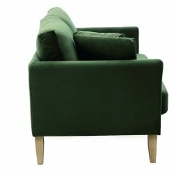 Canapé Scandinave Déhoussable 2 Places En Tissu Effet Velours Kaki Et Bois Clair OSLO -Canapé Soldes canape scandinave dehoussable 2 places en tissu effet velours kaki et bois clair oslo 50297 6320868b83ba3 1200 675