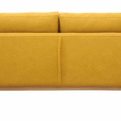 Canapé Scandinave Déhoussable 2 Places En Tissu Effet Velours Moutarde Et Bois Clair OSLO -Canapé Soldes canape scandinave dehoussable 2 places en tissu effet velours moutarde et bois clair oslo 49044 63edf7da0ad9d 1200 675