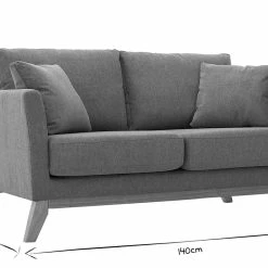 Canapé Scandinave Déhoussable 2 Places En Tissu Effet Velours Texturé Terracotta Et Bois Clair OSLO -Canapé Soldes canape scandinave dehoussable 2 places en tissu effet velours texture terracotta et bois clair oslo 51802 62bc0a7a714a9 1200 675