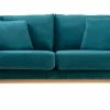 Canapé Scandinave Déhoussable 2 Places En Tissu Velours Bleu Pétrole Et Bois Clair OSLO -Canapé Soldes canape scandinave dehoussable 2 places en tissu velours bleu petrole et bois clair oslo 48092 5efc911888785 1200 675