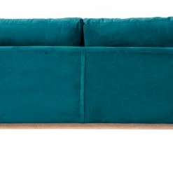 Canapé Scandinave Déhoussable 2 Places En Tissu Velours Bleu Pétrole Et Bois Clair OSLO -Canapé Soldes canape scandinave dehoussable 2 places en tissu velours bleu petrole et bois clair oslo 48092 5efc911dba9f0 1200 675