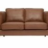 Canapé Vintage 2 Places Cuir Marron Et Bois Foncé BRADLEY -Canapé Soldes canape vintage 2 places cuir marron et bois fonce bradley 50931 620e2a4891bee 1200 675