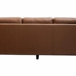 Canapé Soldes -Canapé Soldes canape vintage 3 places cuir marron et bois noir oxmo 47852 5ed0e26e732c3 1200 675