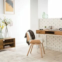 Chaise Design Blanc Et Bois Clair RUBBENS -Canapé Soldes chaise design blanc et bois clair rubbens 42647 5bb3745938c0a 1200 675