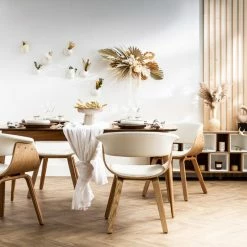 Chaise Design En Tissu Bleu Canard Et Bois Clair BENT -Canapé Soldes chaise design en tissu bleu canard et bois clair bent 48494 6081326b60b69 1200 675