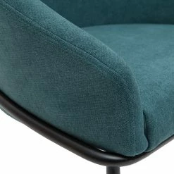 Chaise Design En Tissu Effet Velours Bleu Canard Et Métal Noir JENNA -Canapé Soldes chaise design en tissu effet velours bleu canard et metal noir jenna 52533 632c7510b51b4 1200 675