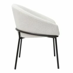 Chaise Design En Tissu Velours Chenille Blanc Cassé Et Métal Noir JENNA -Canapé Soldes chaise design en tissu velours chenille blanc casse et metal noir jenna 52532 632c64bc5a868 1200 675
