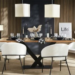 Chaise Design En Tissu Velours Chenille Blanc Cassé Et Métal Noir JENNA -Canapé Soldes chaise design en tissu velours chenille blanc casse et metal noir jenna 52532 63d8d72bbca15 1200 675