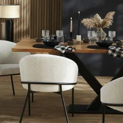 Chaise Design En Tissu Velours Chenille Blanc Cassé Et Métal Noir JENNA -Canapé Soldes chaise design en tissu velours chenille blanc casse et metal noir jenna 52532 63d8d735775ba 1200 675