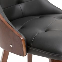 Chaise Design Noir Et Bois Foncé Noyer FLUFFY 15 Chaise Design Noir Et Bois Foncé Noyer FLUFFY -Canapé Soldes chaise design noir et bois fonce noyer fluffy 48660 5faaadf3012c6 1200 675