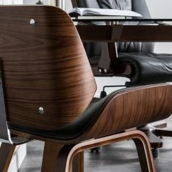 Chaise Design Noir Et Bois Foncé RUBBENS -Canapé Soldes chaise design noir et bois fonce rubbens 42650 5bb3745aa2c74 1200 675