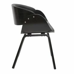 Chaise Design Noire BENT -Canapé Soldes chaise design noire bent 52701 630cd07c19b25 1200 675
