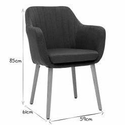 Chaise Scandinave En Tissu Gris Anthracite Et Bois Clair ALEYNA -Canapé Soldes chaise scandinave en tissu gris anthracite et bois clair aleyna 41982 5d244a77ec86a 1200 675