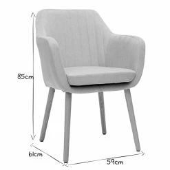 Chaise Scandinave En Tissu Gris Clair Et Bois Clair Chêne Massif ALEYNA -Canapé Soldes chaise scandinave en tissu gris clair et bois clair chene massif aleyna 41983 5d244c2d13223 1200 675