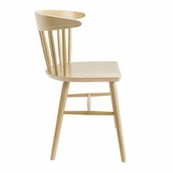 Chaises à Barreaux Bois Clair Chêne (lot De 2) DARIA -Canapé Soldes chaises a barreaux bois clair chene lot de 2 daria 50036 63adc086de2f7 1200 675