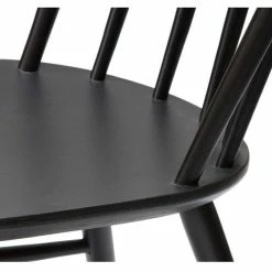 Chaises à Barreaux Bois Noir (lot De 2) COLBERT -Canapé Soldes chaises a barreaux bois noir lot de 2 colbert 51766 62948194f3aa4 1200 675