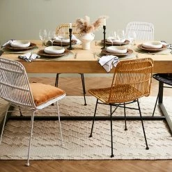 Chaises Blanches En Rotin Et Métal (lot De 2) MALACCA - Miliboo & Stéphane Plaza -Canapé Soldes chaises blanches en rotin et metal lot de 2 malacca miliboo et stephane plaza 47192 633aa330b026f 1200 675