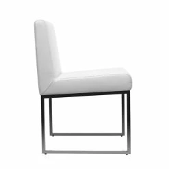 Chaises Design Blanc Et Acier Chromé (lot De 2) JUNIA 14 Chaises Design Blanc Et Acier Chromé (lot De 2) JUNIA -Canapé Soldes chaises design blanc et acier chrome lot de 2 junia 23544 5bb7639f0ea7a 1200 675
