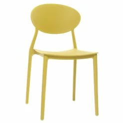 Chaises Design Empilables Jaunes (lot De 2) ANNA -Canapé Soldes chaises design empilables jaunes lot de 2 anna 42900 5bbcc6e3a6c23 1200 675