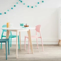 Chaises Design Empilables Jaunes (lot De 2) ANNA -Canapé Soldes chaises design empilables jaunes lot de 2 anna 42900 5beaba8414646 1200 675