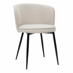 Chaises Design En Tissu Effet Velours Beige Et Métal Noir (lot De 2) SERIF -Canapé Soldes chaises design en tissu effet velours beige et metal noir lot de 2 serif 51176 627cb677b0de2 1200 675