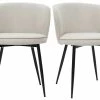 Chaises Design En Tissu Effet Velours Beige Et Métal Noir (lot De 2) SERIF -Canapé Soldes chaises design en tissu effet velours beige et metal noir lot de 2 serif 51176 63db7fc4ae246 1200 675