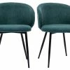 Chaises Design En Tissu Effet Velours Bleu Canard Et Métal Noir (lot De 2) ROSALIE -Canapé Soldes chaises design en tissu effet velours bleu canard et metal noir lot de 2 rosalie 52664 63b83f69e96a3 1200 675