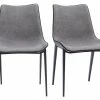 Chaises Design En Tissu Effet Velours Gris Et Métal Noir (lot De 2) BLAZE -Canapé Soldes chaises design en tissu effet velours gris et metal noir lot de 2 blaze 50395 61a0bb2c144ec 1200 675