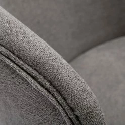 Chaises Design En Tissu Effet Velours Gris Et Métal Noir (lot De 2) ROSALIE -Canapé Soldes chaises design en tissu effet velours gris et metal noir lot de 2 rosalie 52663 63b83f3fb15d3 1200 675