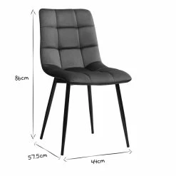 Chaises Design En Tissu Velours Bleu Canard Et Métal Noir (lot De 2) MAXWELL -Canapé Soldes chaises design en tissu velours bleu canard et metal noir lot de 2 maxwell 52283 63e4b1c8ce961 1200 675