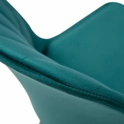 Chaises Design En Tissu Velours Bleu Pétrole Et Métal Noir (lot De 2) FUSE -Canapé Soldes chaises design en tissu velours bleu petrole et metal noir lot de 2 fuse 51604 62bf043077c56 1200 675