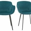 Chaises Design En Tissu Velours Bleu Pétrole Et Métal Noir (lot De 2) SAKE -Canapé Soldes chaises design en tissu velours bleu petrole et metal noir lot de 2 sake 47835 5f083c5560a3e 1200 675