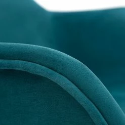 Chaises Design En Tissu Velours Bleu Pétrole Et Métal Noir (lot De 2) SAKE -Canapé Soldes chaises design en tissu velours bleu petrole et metal noir lot de 2 sake 47835 5f083c6d42fca 1200 675