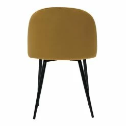 Chaises Design En Tissu Velours Bronze Et Métal Noir (lot De 2) CELESTE -Canapé Soldes chaises design en tissu velours bronze et metal noir lot de 2 celeste 51892 63344d4ee3694 1200 675