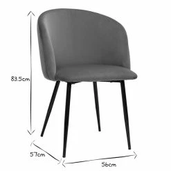 Chaises Design En Tissu Velours Bronze Et Métal Noir (lot De 2) VANITY -Canapé Soldes chaises design en tissu velours bronze et metal noir lot de 2 vanity 51882 62c6f6bb2c01b 1200 675